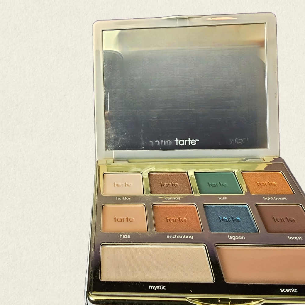 Tarte Eyeshadow Palette with Gold, Blue, and Brown Hues - Picture 7 of 7